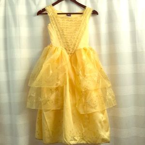 Disney Belle girl’s costume with gloves